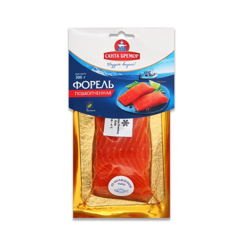 Форель Санта Бремор подкопченная 300 г - фото #0, Technodom.kz