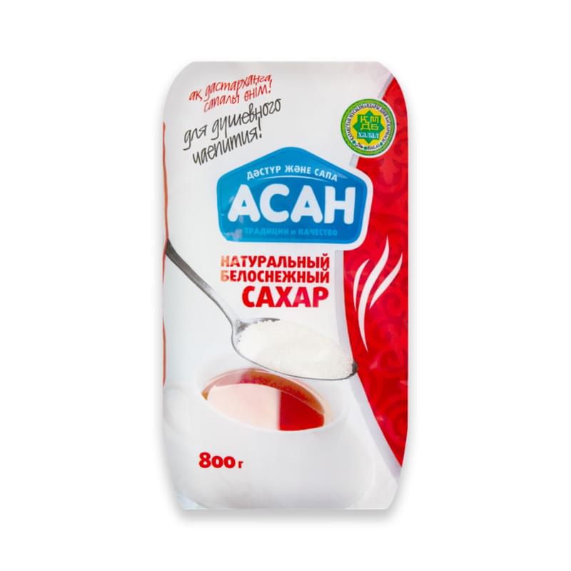 Сахар Асан 800 г - фото #0, Technodom.kz Сахар Асан 800 г - фото #0, Technodom.kz