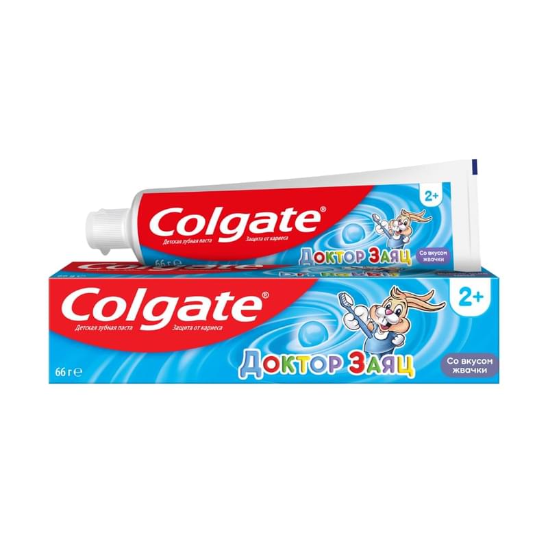 Паста зубная Colgate детская Доктор Заяц защита от кариеса с фторидом со вкусом жвачки 50 мл - фото #0, Technodom.kz Паста зубная Colgate детская Доктор Заяц защита от кариеса с фторидом со вкусом жвачки 50 мл - фото #0, Technodom.kz