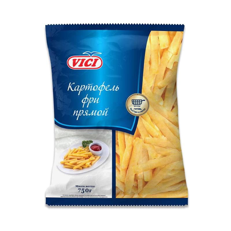 Картофель фри Vici прямой замороженный 750 г - фото #0, Technodom.kz Картофель фри Vici прямой замороженный 750 г - фото #0, Technodom.kz