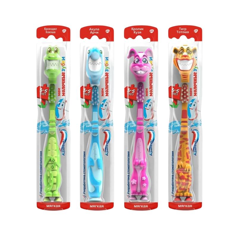 Щетка зубная Aquafresh мои молочные зубки в ассортименте 1 шт - фото #0, Technodom.kz Щетка зубная Aquafresh мои молочные зубки в ассортименте 1 шт - фото #0, Technodom.kz