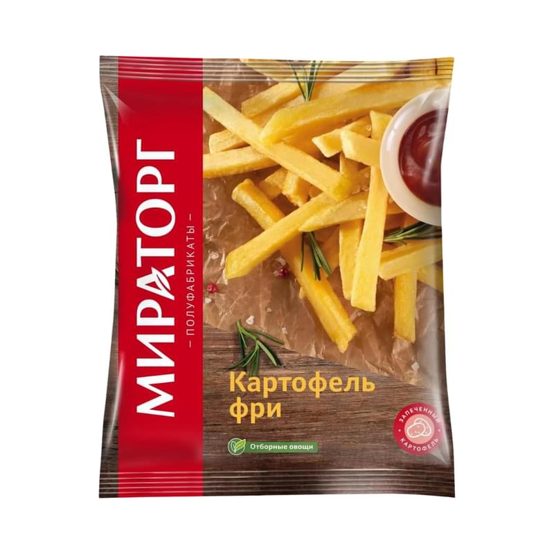 Картофель фри Мираторг замороженный 500 г - фото #0, Technodom.kz