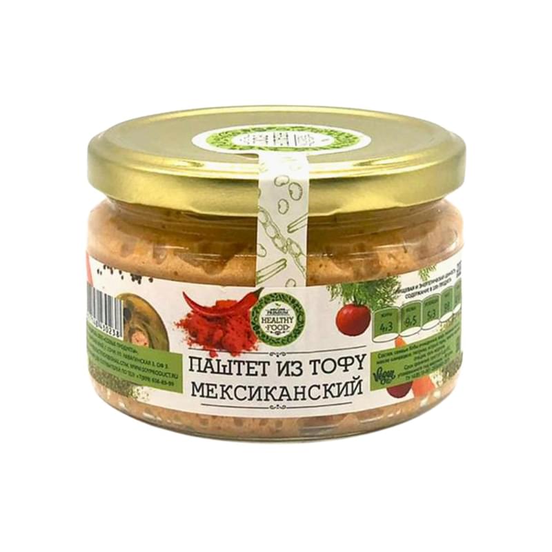 Паштет Healthy Food из тофу мексиканский 200 г - фото #0, Technodom.kz