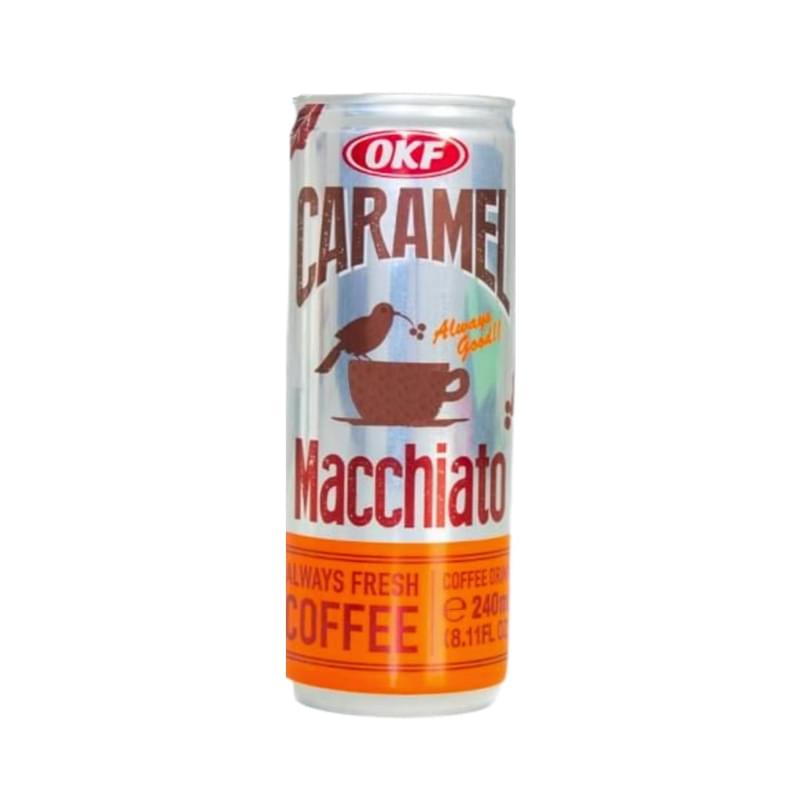 Кофе OKF Caffe Caramel Macchiato 240 мл ж/б - фото #0, Technodom.kz