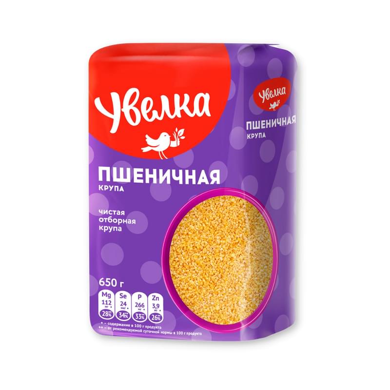 Крупа пшеничная Увелка 650 г - фото #0, Technodom.kz