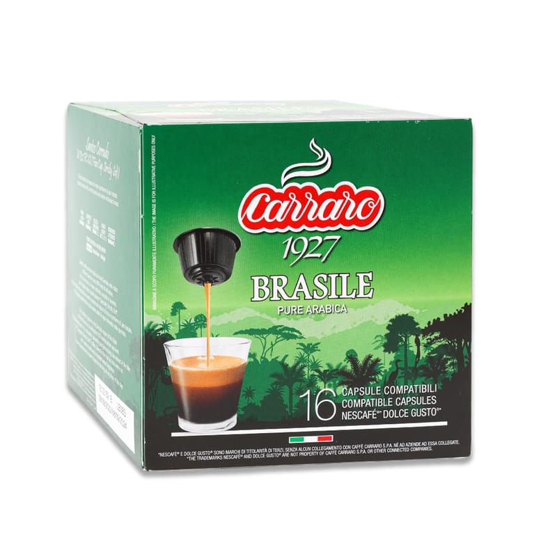 Кофе в капсулах Carraro Brasile для Dolce Gusto 16 шт - фото #0, Technodom.kz