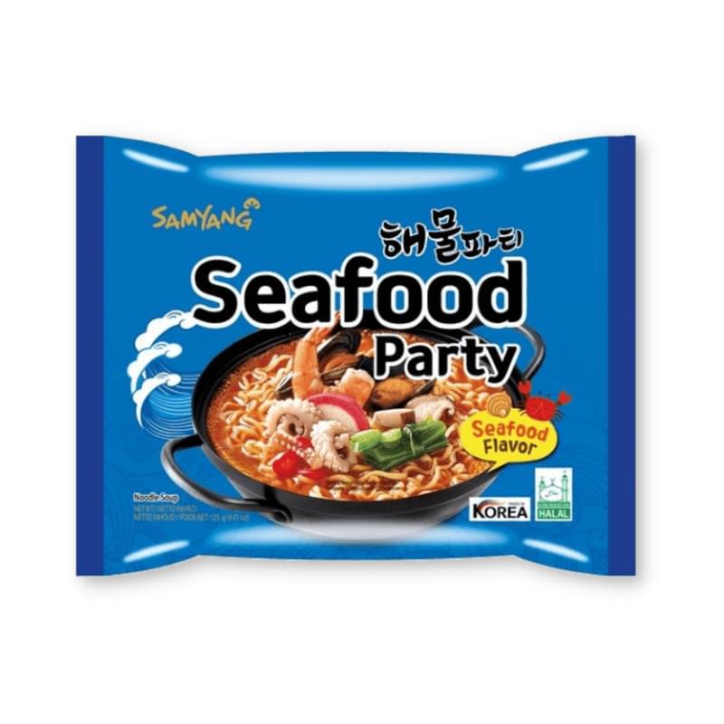 Лапша SamYang Seafood Party Ramen 125 г - фото #0, Technodom.kz