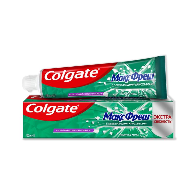 Паста зубная Colgate МаксФреш Нежная Мята 100 мл - фото #0, Technodom.kz Паста зубная Colgate МаксФреш Нежная Мята 100 мл - фото #0, Technodom.kz