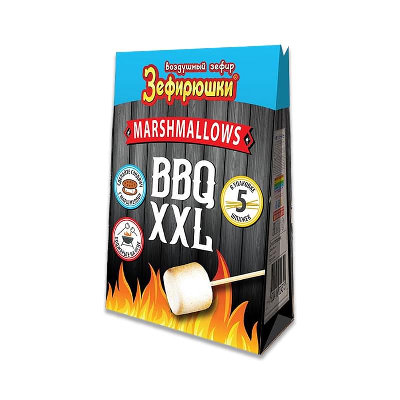 Зефир Зефирюшки воздушный BBQ XXL 200 г - фото #0, Technodom.kz
