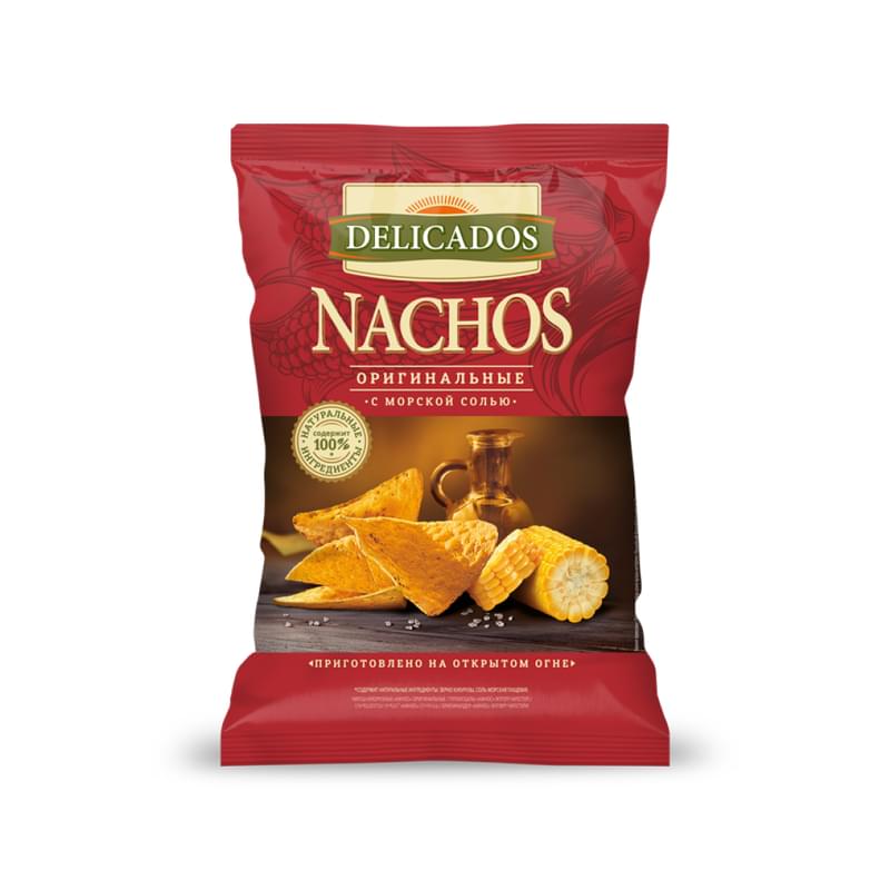 Чипсы Delicados начос оригинальные 150 г - фото #0, Technodom.kz