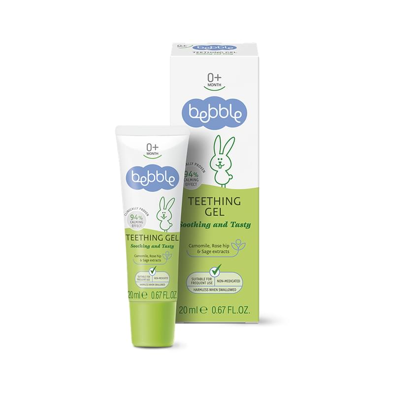 Гель Bebble для десен при прорезывании зубов 20 мл - фото #0, Technodom.kz