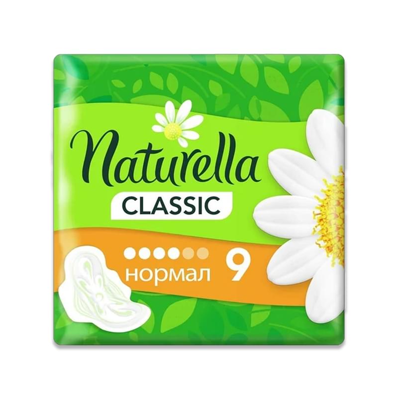 Прокладки гигиенические Naturella classic camomile normal single ароматизированные с крылышками 9шт - фото #0, Technodom.kz Прокладки гигиенические Naturella classic camomile normal single ароматизированные с крылышками 9шт - фото #0, Technodom.kz