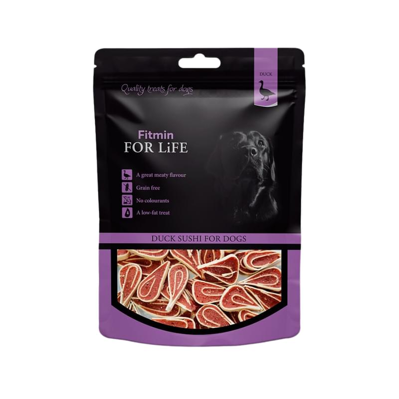 Лакомство Fitmin For Life sushi для собак Утка 70 г - фото #0, Technodom.kz