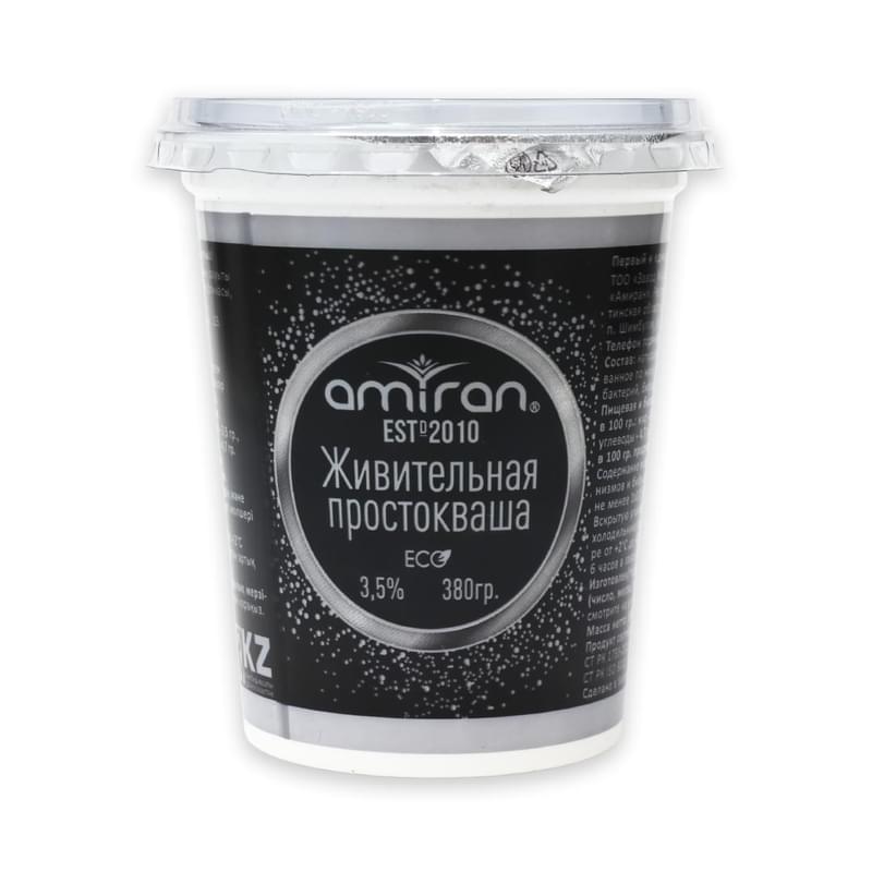 Простокваша Amiran 3.5% 380мл - фото #0, Technodom.kz