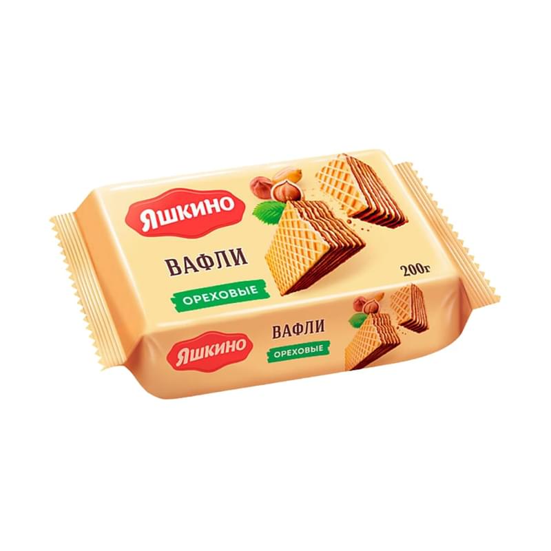 Вафли Яшкино ореховые 200 г - фото #0, Technodom.kz Вафли Яшкино ореховые 200 г - фото #0, Technodom.kz