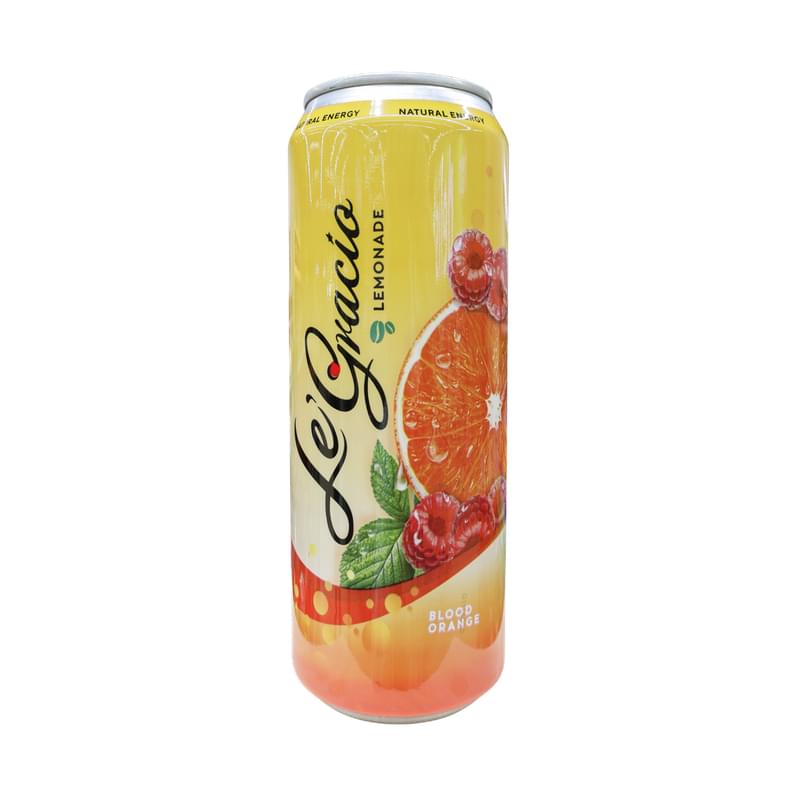 Лимонад Le'Gracio Blood Orange ж/б 450 мл - фото #0, Technodom.kz