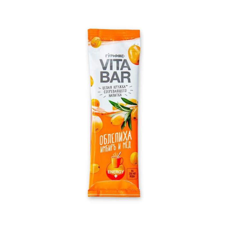 Основа Гурмикс Vita Bar для согревающего напитка Облепиха, имбирь и мёд 34 г - фото #0, Technodom.kz