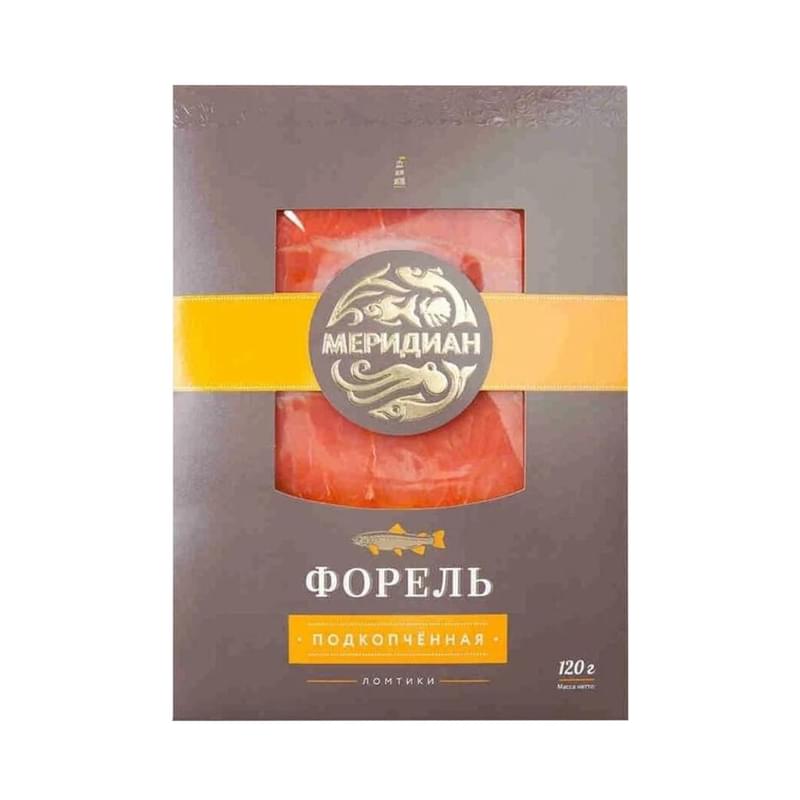Форель Меридиан подкопченная ломтики 120 г - фото #0, Technodom.kz Форель Меридиан подкопченная ломтики 120 г - фото #0, Technodom.kz