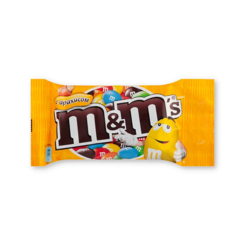 Драже M&M's с арахисом 45 г - фото #0, Technodom.kz Драже M&M's с арахисом 45 г - фото #0, Technodom.kz