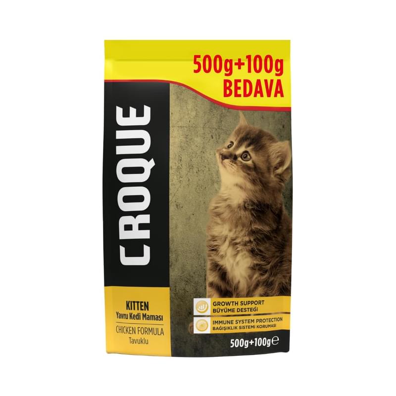 Корм сухой Croque для котят с курицей 600 г - фото #0, Technodom.kz