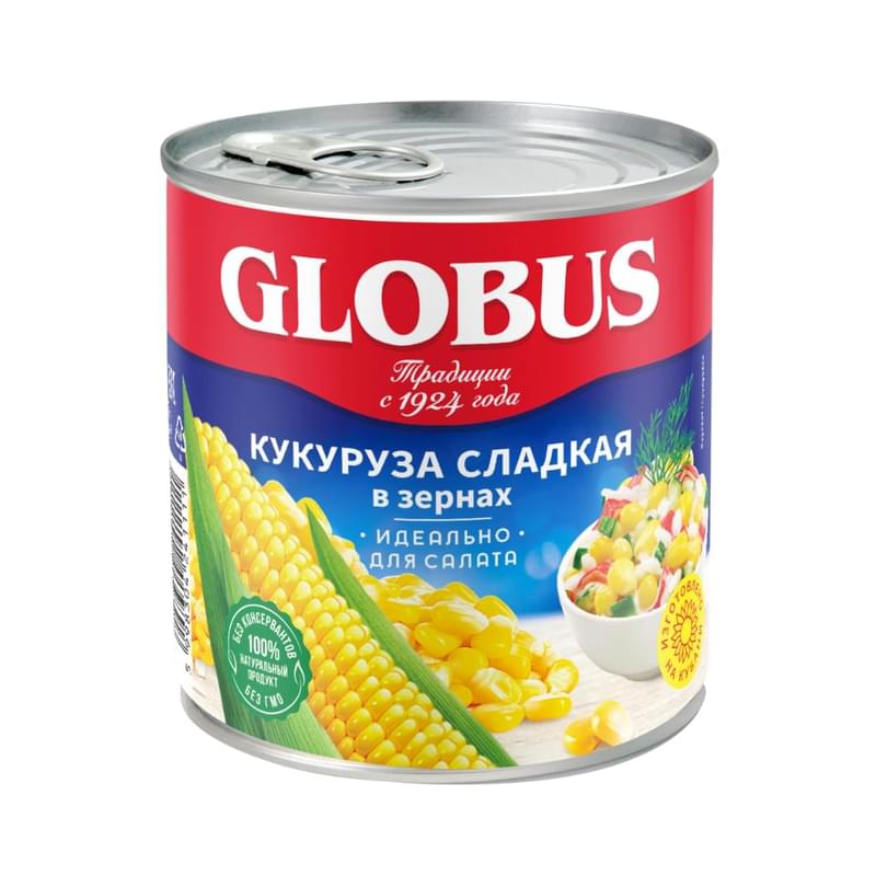 Кукуруза Globus 425 мл - фото #0, Technodom.kz