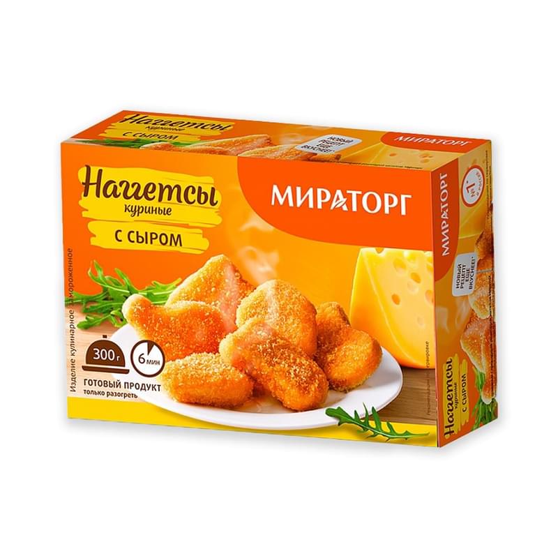 Наггетсы Мираторг куриные с сыром 300 г - фото #0, Technodom.kz