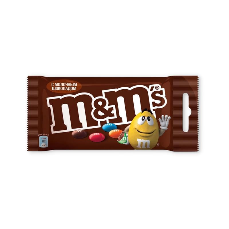 Драже M&M's с молочным шоколадом 45 г - фото #0, Technodom.kz Драже M&M's с молочным шоколадом 45 г - фото #0, Technodom.kz