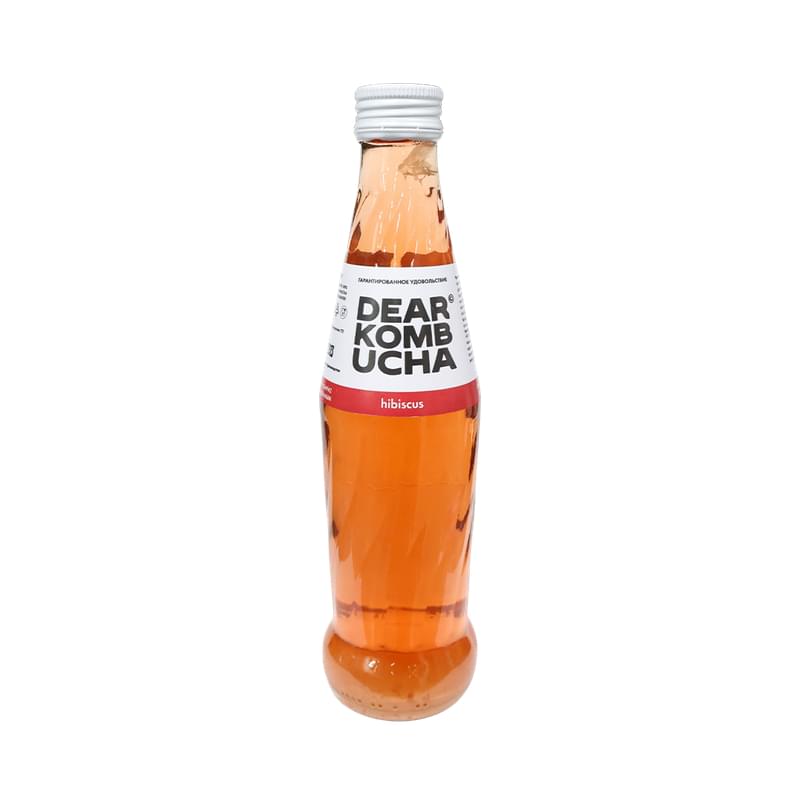 Комбуча Dear Kombucha Гибискус ст/б 330 мл - фото #0, Technodom.kz