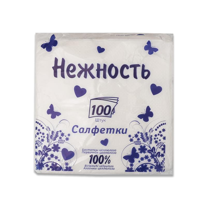 Салфетки Нәзіктік (Нежность) сервисные 100 шт - фото #0, Technodom.kz