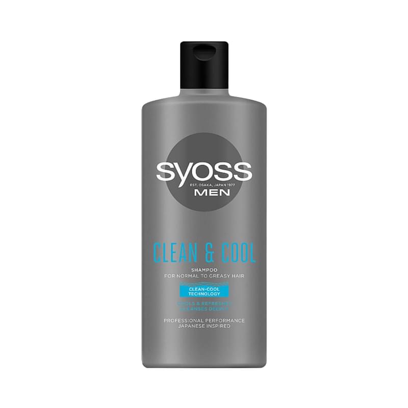 Шампунь Syoss Men Clean & Cool 440 мл - фото #0, Technodom.kz