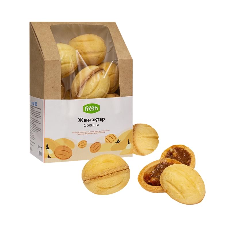 Орешки Airba Fresh с вареной сгущенкой и грецким орехом 210 г - фото #0, Technodom.kz Орешки Airba Fresh с вареной сгущенкой и грецким орехом 210 г - фото #0, Technodom.kz
