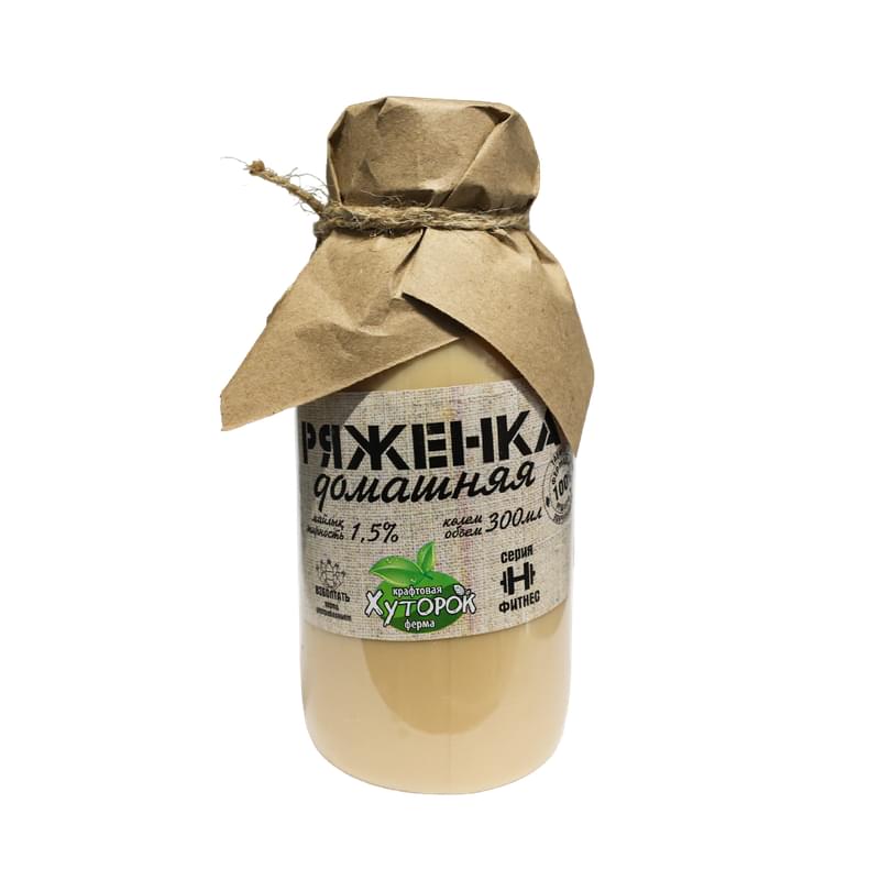 Ряженка Хуторок 1.5% 300мл - фото #0, Technodom.kz