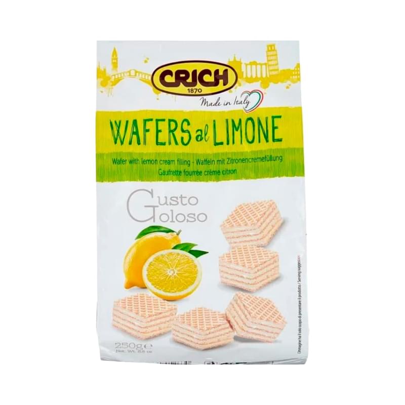 Вафли Crich со вкусом лимона 250 г - фото #0, Technodom.kz Вафли Crich со вкусом лимона 250 г - фото #0, Technodom.kz