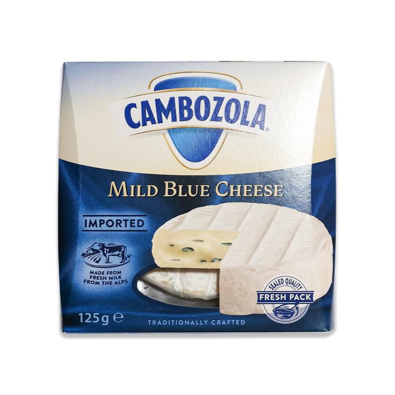 Сыр Kaserei Champignon Cambozola с голубой плесенью мягкий 125 г - фото #0, Technodom.kz