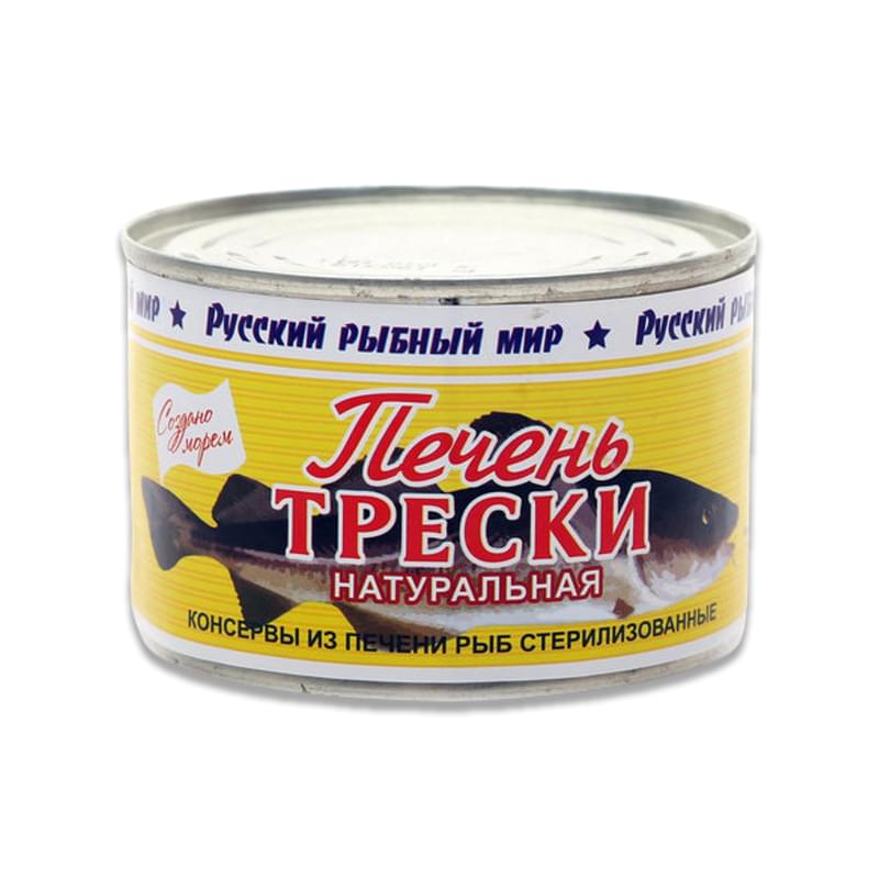 Печень трески Русский Рыбный Мир натуральная 250 г - фото #0, Technodom.kz Печень трески Русский Рыбный Мир натуральная 250 г - фото #0, Technodom.kz