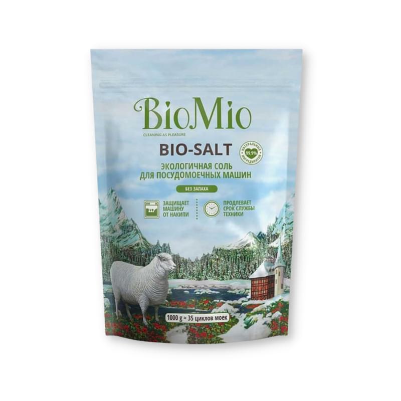 Соль BioMio для посудомоечной машины 1 кг - фото #0, Technodom.kz