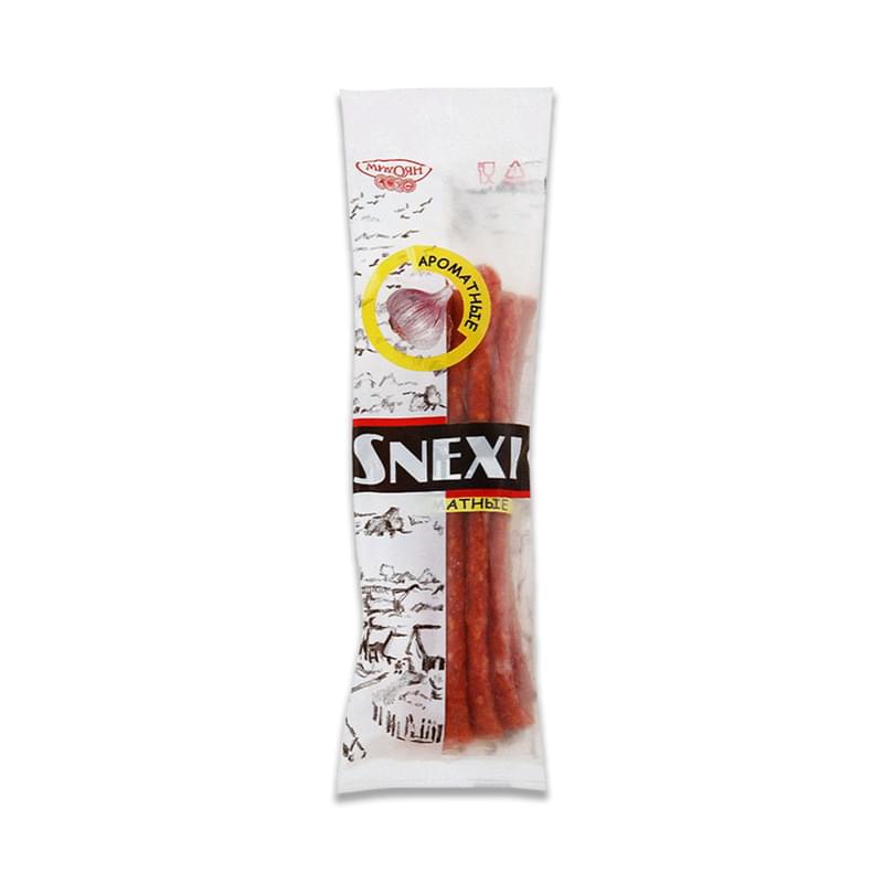 Колбаски Микоян Snexi ароматные в/к в/у (со свининой) 100 г - фото #0, Technodom.kz Колбаски Микоян Snexi ароматные в/к в/у (со свининой) 100 г - фото #0, Technodom.kz