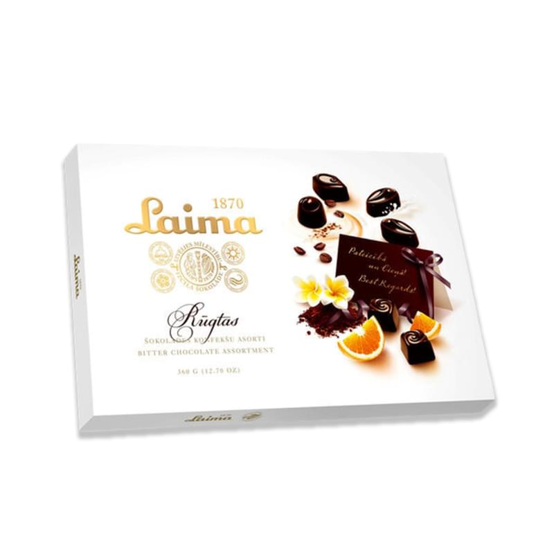 Ассорти конфет Laima в горьком шоколаде 360 г - фото #0, Technodom.kz