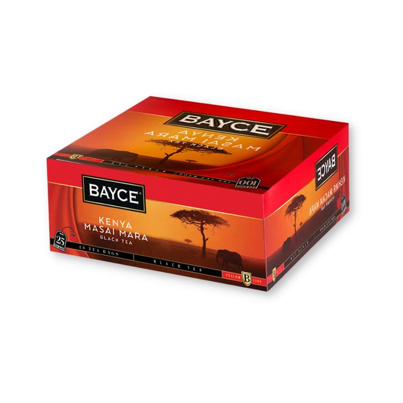 Чай Bayce keniya Masai mara черный пакетированный  100 шт - фото #0, Technodom.kz