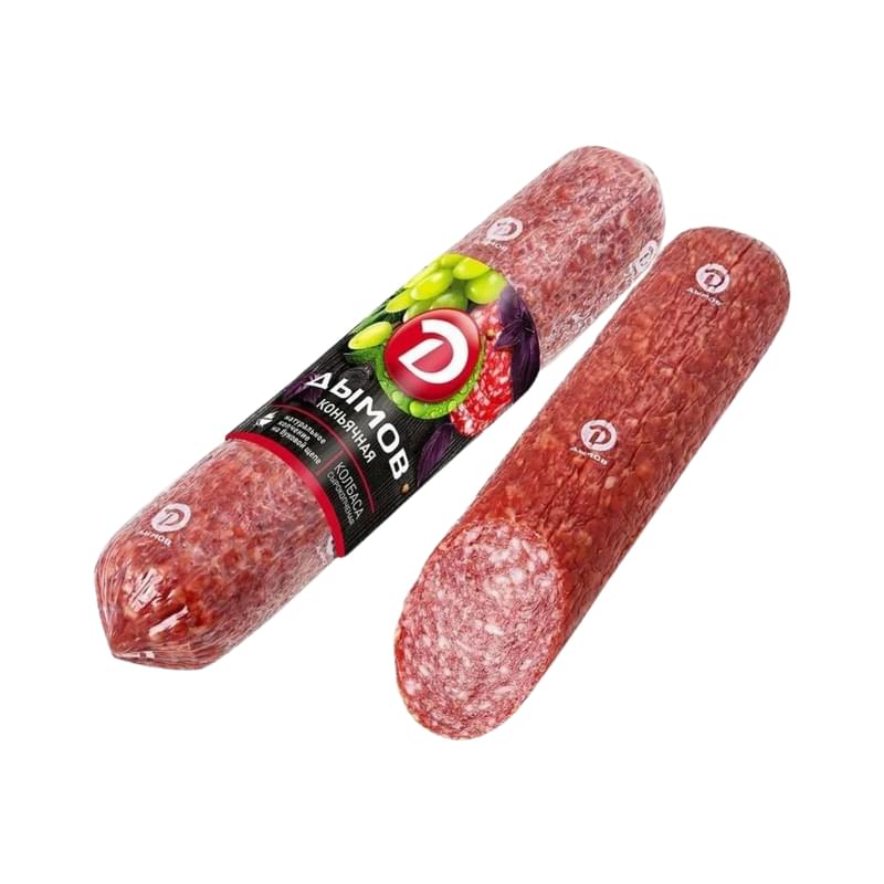 Колбаса Дымов коньячная сырокопченая (со свининой) 300 г - фото #0, Technodom.kz Колбаса Дымов коньячная сырокопченая (со свининой) 300 г - фото #0, Technodom.kz