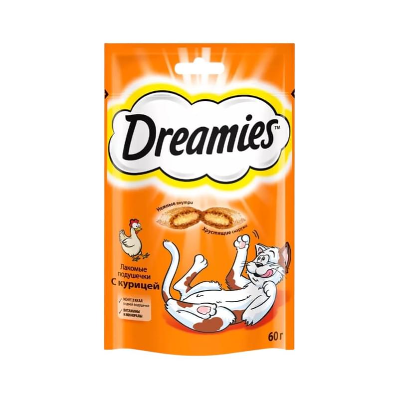 Лакомство Dreamies для кошек с курицей 60 г - фото #0, Technodom.kz Лакомство Dreamies для кошек с курицей 60 г - фото #0, Technodom.kz