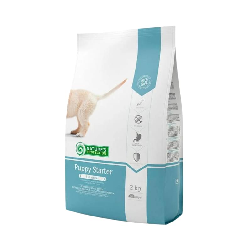 Корм сухой Nature's Protection Puppy starter для щенков всех пород на лососе 500 г - фото #0, Technodom.kz Корм сухой Nature's Protection Puppy starter для щенков всех пород на лососе 500 г - фото #0, Technodom.kz