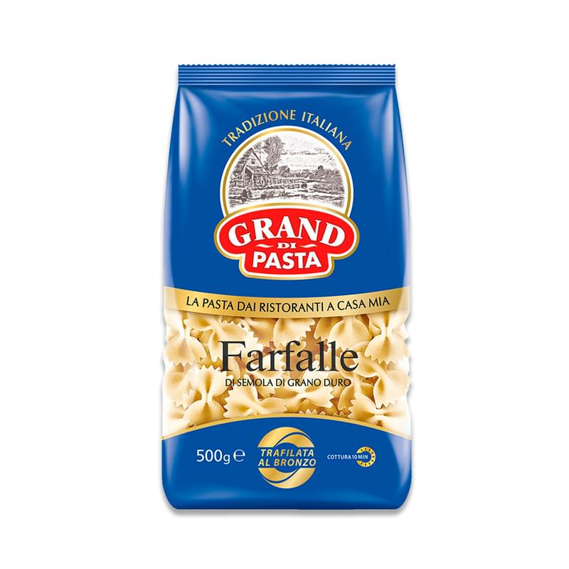 Макароны Grand Di Pasta Farfalle 400 г - фото #0, Technodom.kz Макароны Grand Di Pasta Farfalle 400 г - фото #0, Technodom.kz