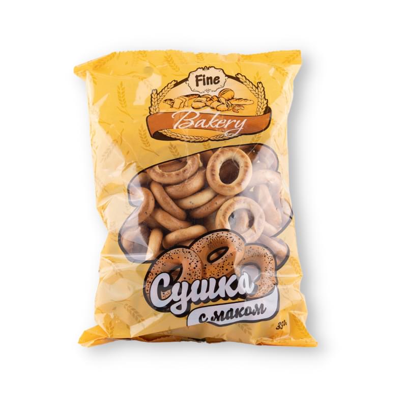 Сушка Fine Bakery с маком 350 г - фото #0, Technodom.kz Сушка Fine Bakery с маком 350 г - фото #0, Technodom.kz