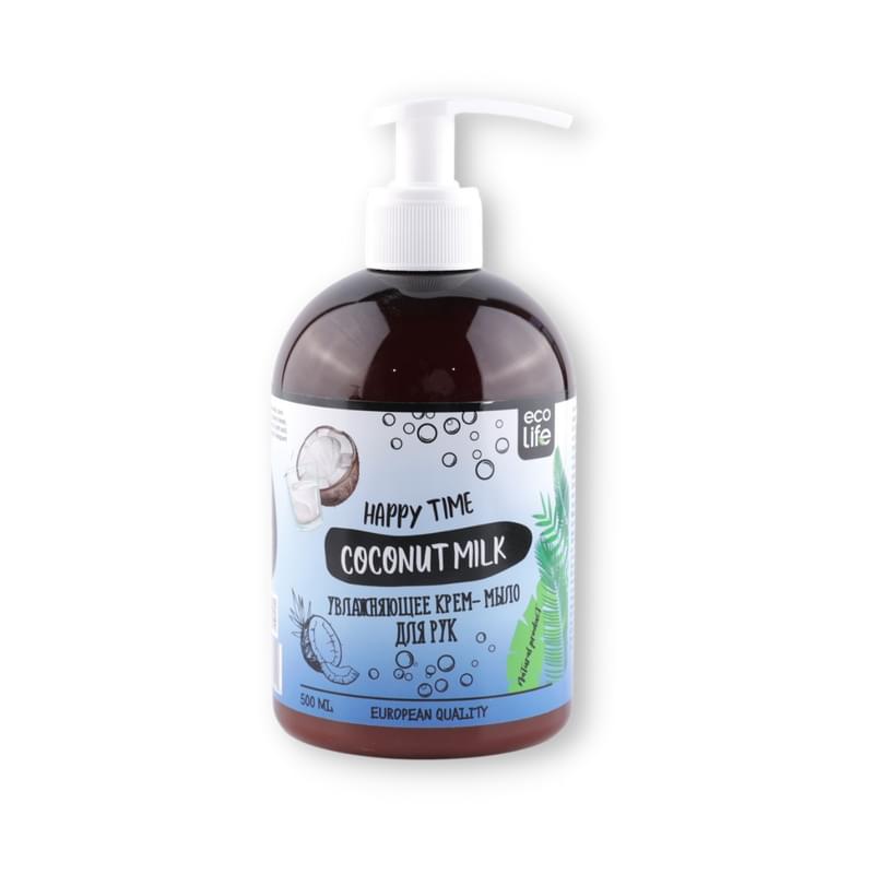 Крем-мыло Ecolife для рук Кокосовое молочко 500 мл - фото #0, Technodom.kz