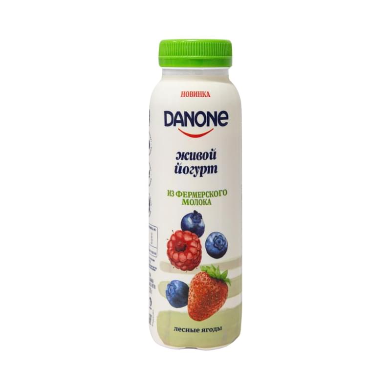 Йогурт Danone питьевой Лесные ягоды 270 мл - фото #0, Technodom.kz