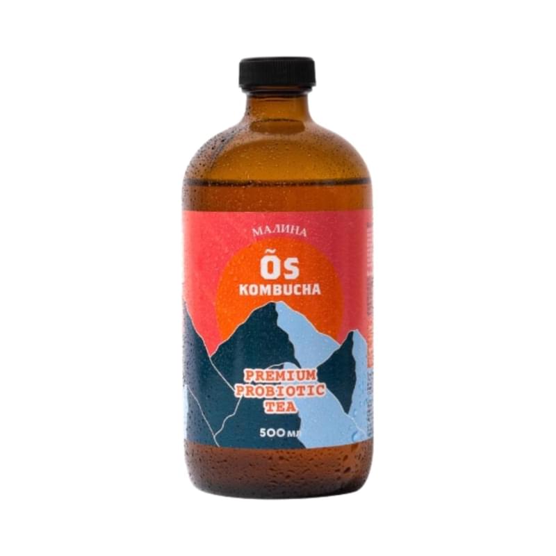 Комбуча Os Kombucha Малина ст/б 500 мл - фото #0, Technodom.kz