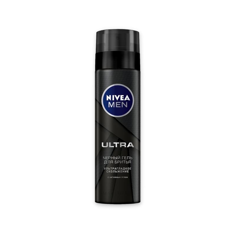 Гель Nivea Men Ultra для бритья с активным углем 200 мл - фото #0, Technodom.kz Гель Nivea Men Ultra для бритья с активным углем 200 мл - фото #0, Technodom.kz