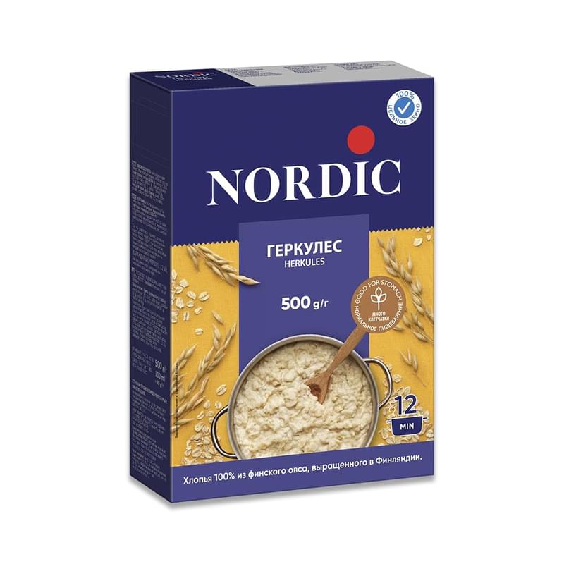 Геркулес Nordic финский 500 г - фото #0, Technodom.kz