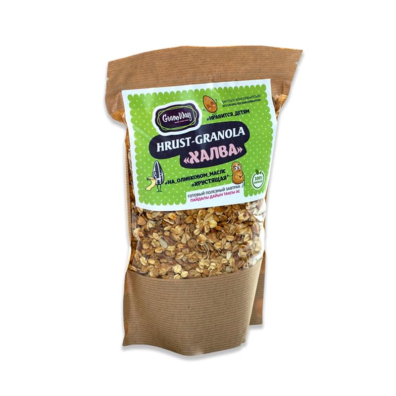 Гранола GranoWay хруст халва 500 г - фото #0, Technodom.kz Гранола GranoWay хруст халва 500 г - фото #0, Technodom.kz